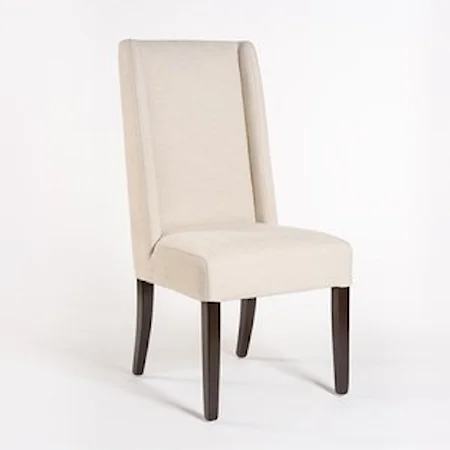 Parsons Style Side Chair with Tapered Legs